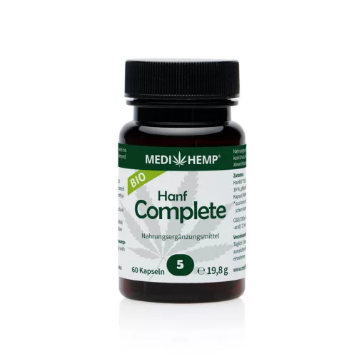 Medihemp Organic Hemp Complete 5% CBD Kapseln (60 Stk.)
