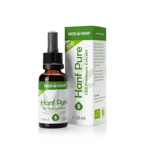 Medihemp Organic Hemp Pure CBD Öl 5% 30ml