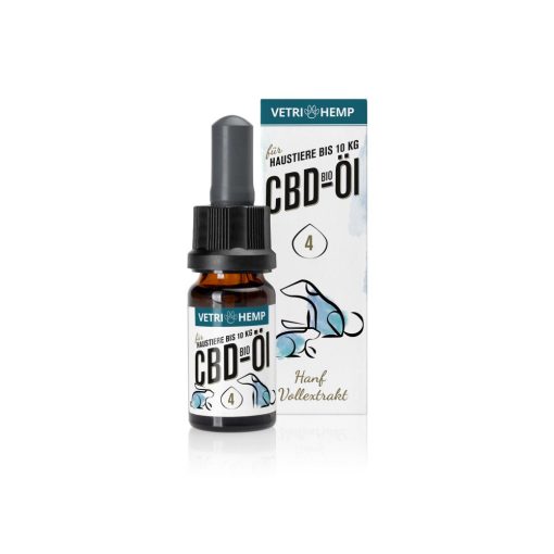 Vetrihemp Bio CBD olaj  4% 10ml