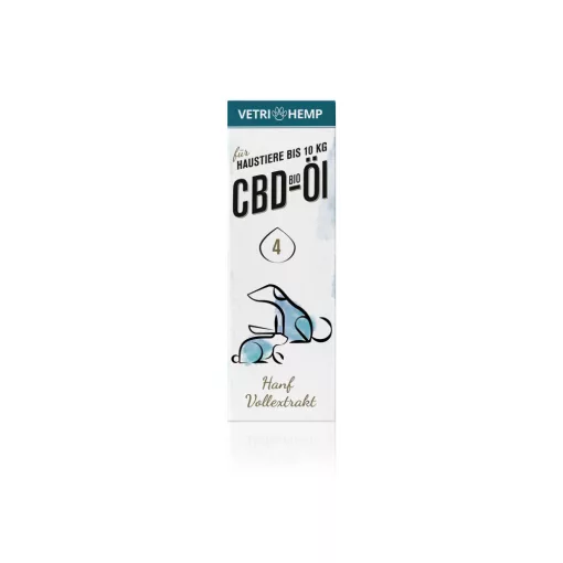Vetrihemp organic CBD oil 4% 10ml