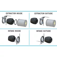 Secret Jardin extractor DF16 fan 150/250/350 m3/h with speed/temperature control
