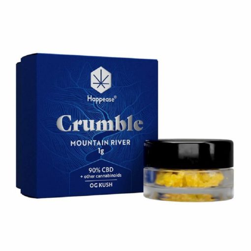 Happease - Extract Mountain River Crumble, 90% CBD, 1g