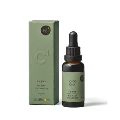 BioBloom Bio CBD Hanfextrakt NaturalONE CBD olaj 1% 30ml