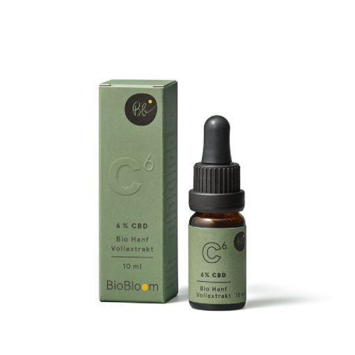 BioBloom Organic CBD Hemp Extract NaturalSIX CBD Oil 6% 10ml