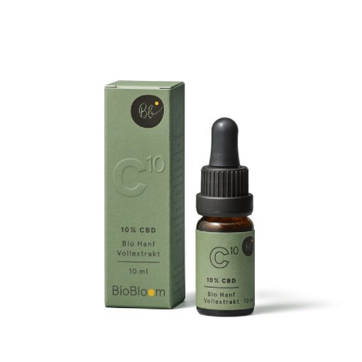 BioBloom Bio CBD Hanfextrakt NaturalFOUR CBD Öl 10% 10ml