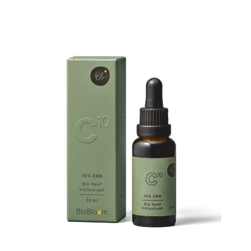 BioBloom Bio CBD Hanfextrakt NaturalFOUR CBD Öl 10% 30ml