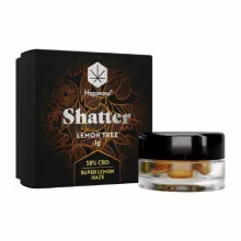Happease - Extract Lemon Tree Shatter 58% CBD, 1g