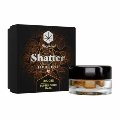 Happease - Extract Lemon Tree Shatter 58% CBD, 1g