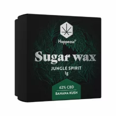 Happease - Extract Jungle Spirit Sugar Wax, 62% CBD, 1g