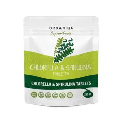 Organiqa Bio Chlorella és Spirulina tabletta