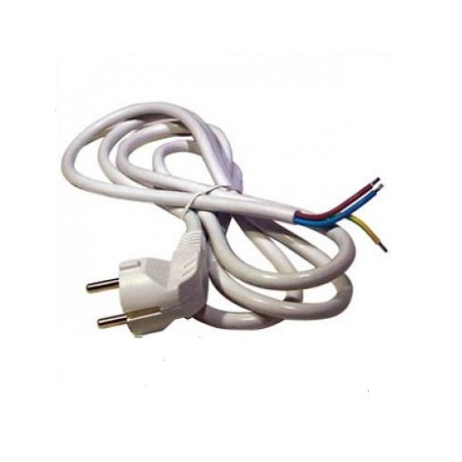 Electric cable with plug, 1.5 mm, 3 m