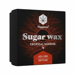 Happease - Extract Tropical Sunrise Sugar Wax, 62% CBD, 1g