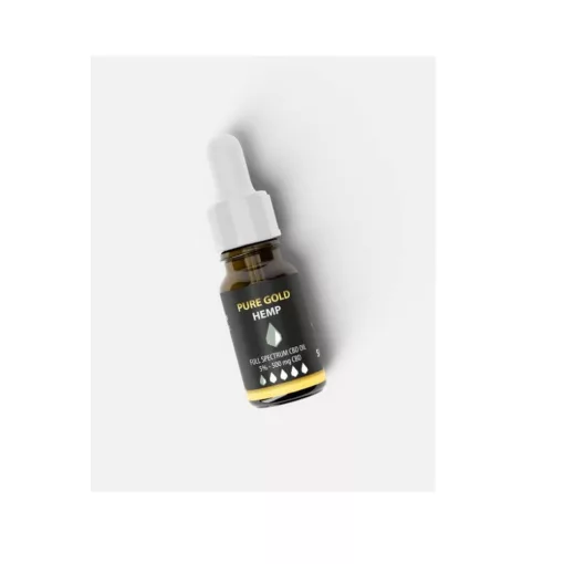 Pure Gold Hemp Full Sprectum CBD olaj 5% 10ml