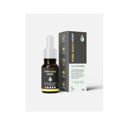 Pure Gold Hemp CBD oil 5% 30ml