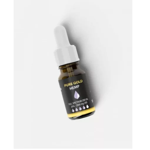 Pure Gold Hemp CBD oil 20% 10ml